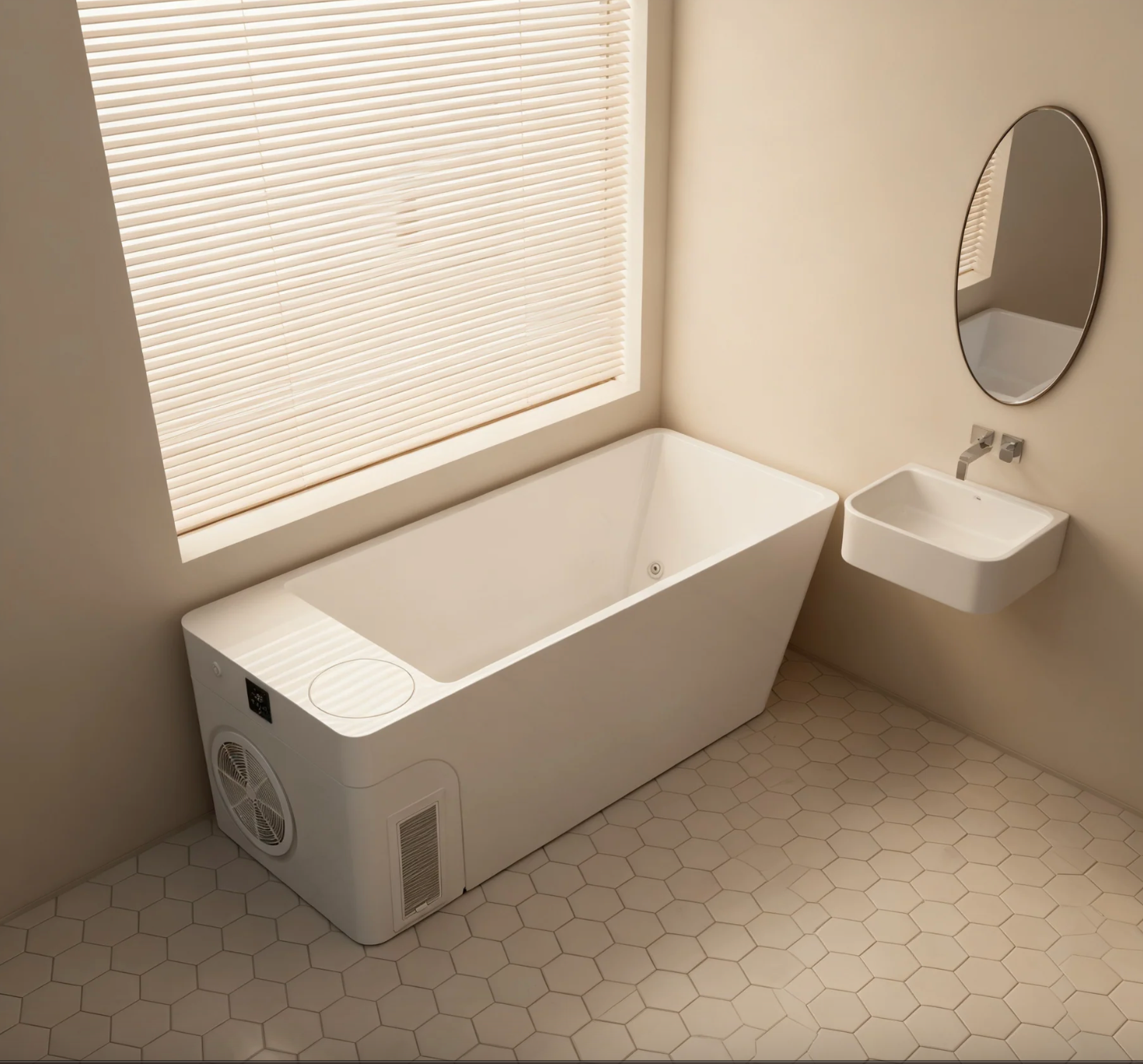 The Orivon Frost Cold Plunge Tub | Luxury Collection