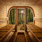 The Orivon Auris 2 Panoramic Barrel Sauna | Executive Edition